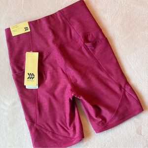 All In Motion Contour Power Waist Biker Shorts